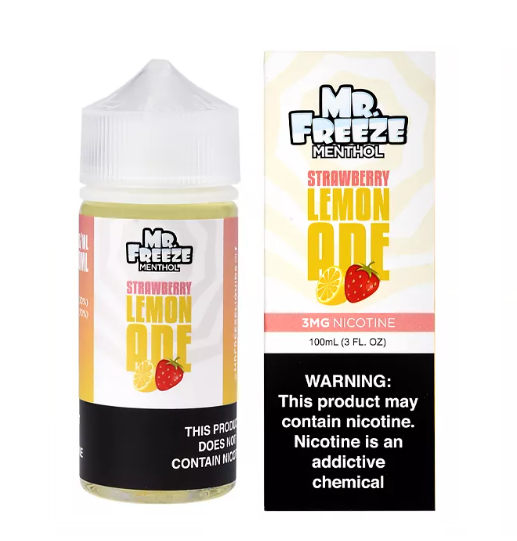 Líquido Mr Freeze - Strawberry Lemonade - 100ml