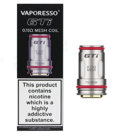 Vaporesso - Resistência - GTI Mesh - 0.15ohm - (Unidade)