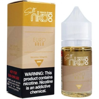 Líquido Naked Nicsalt - Euro Gold - 30ml