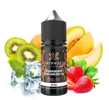 Líquido Hypnos - Nicsalt - Strawberry Kiwi Melon Ice - 30ml