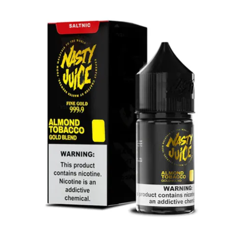 Líquido Nasty Nicsalt - Smooth - Almond Tobacco - (Gold Blend) - 30ml