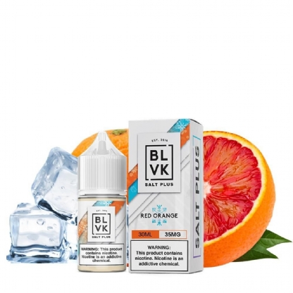 Líquido Blvk Plus - Nicsalt - Red Orange Ice - 30ml