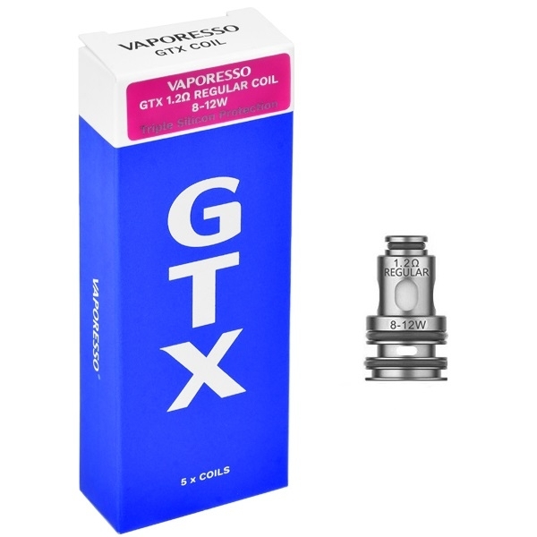 Vaporesso - Resistência GTX 1.2ohm - (REGULAR) -  7-11W - (Unidade)