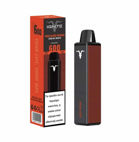 Ignite - V600 - 600 Puffs - Pod Descartável